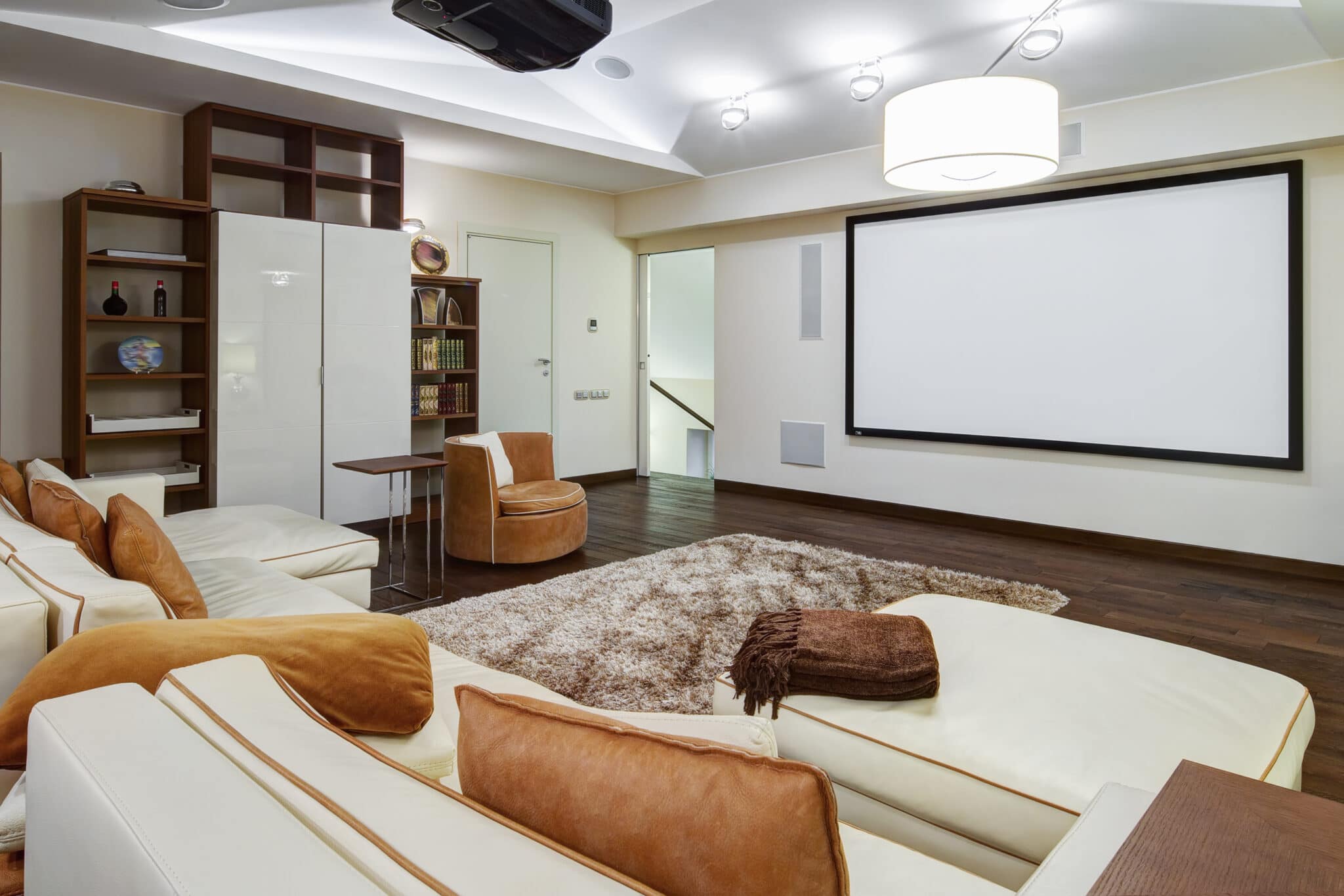 Home Theater - Home theater systems with projector, speakers, receiver,  mounting brackets, cables and more.